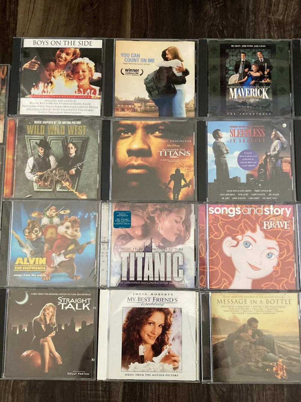 Lot Of 19 Movie Soundtrack CDs Sleepless in Seattle, Wild Wild West, Maverick